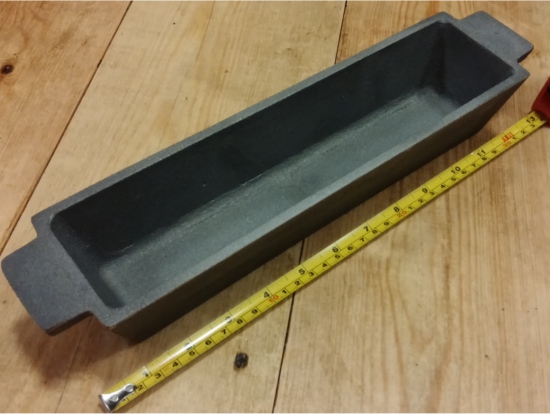 Ingot Mould 9mm wall (Extra Large Single bay)